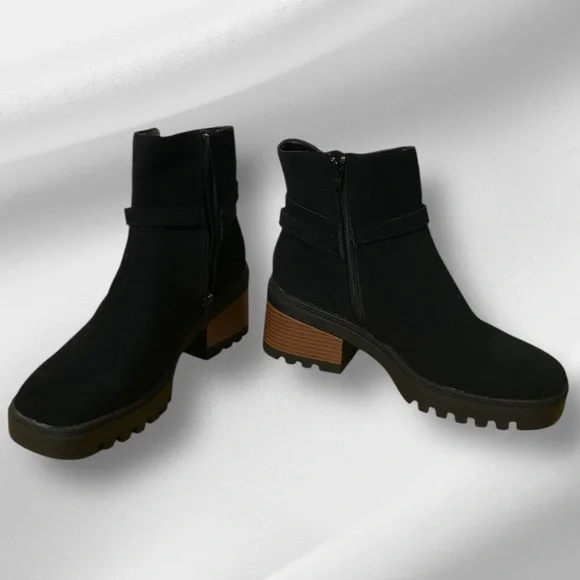 NWOB Bamboo “Affirm” Boots Sz 8.5 (2.5” Heel) - Picture 4 of 5